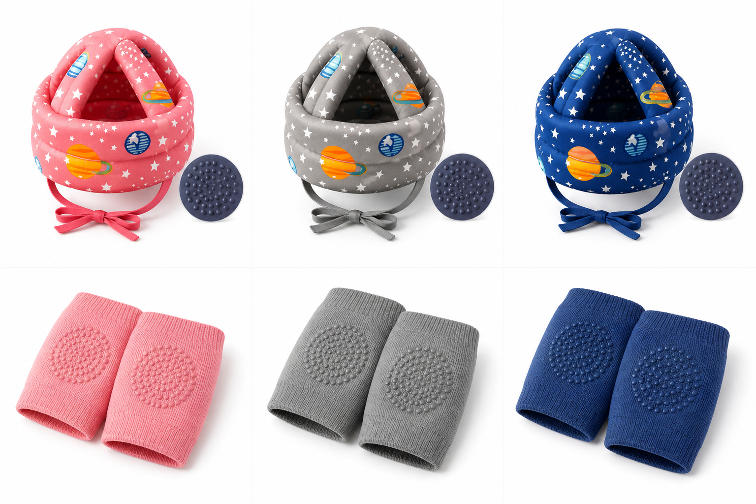 Baby Safety Helmet + FREE Knee Pads