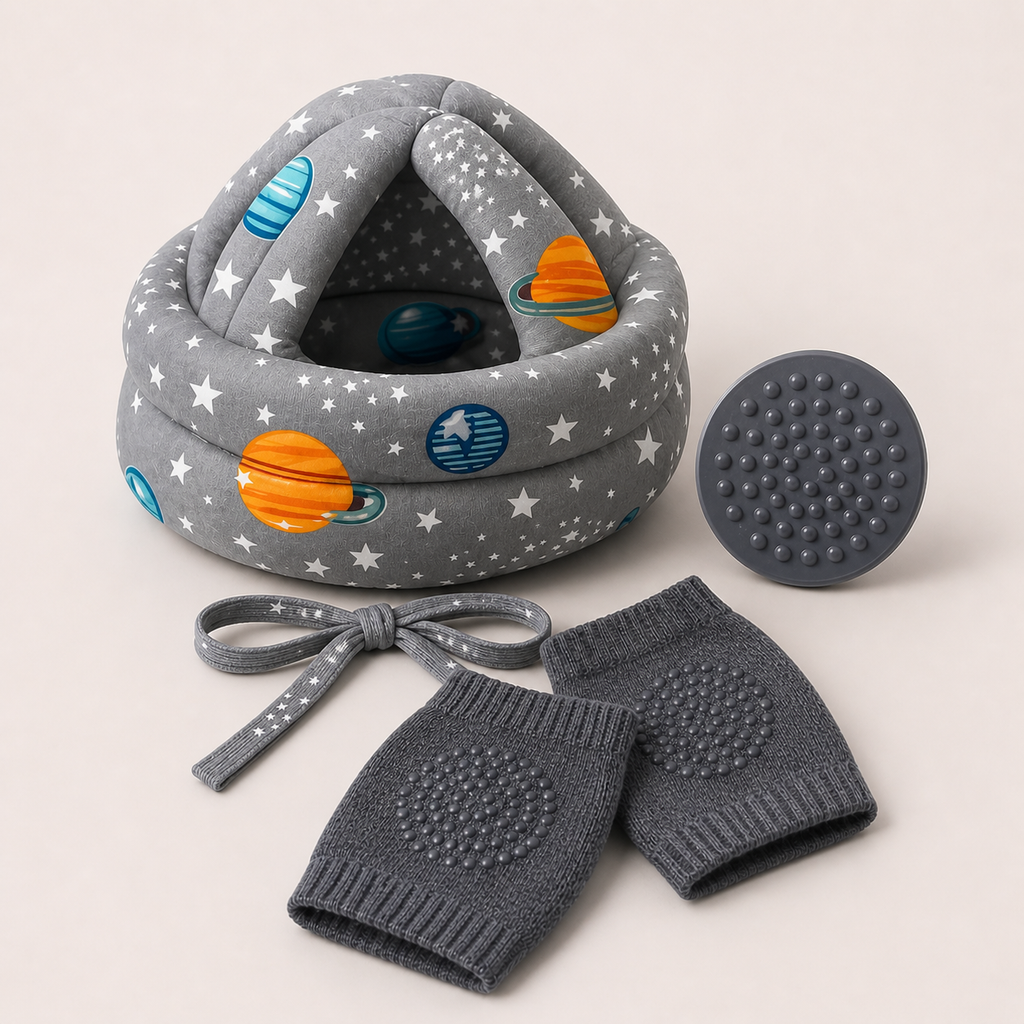 Baby Safety Helmet + FREE Knee Pads